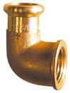 COUDE SANHA-PRESS - FF - 90° - 8090G