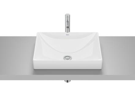 VASQUE A ENCAST. ONA 50X40 BLC/BR  A32768K000 ROCA SANITAIRE  [A32768K000]