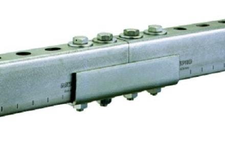 ACCESSOIRES POUR RAIL - Eclisse lourde, électrozinguée