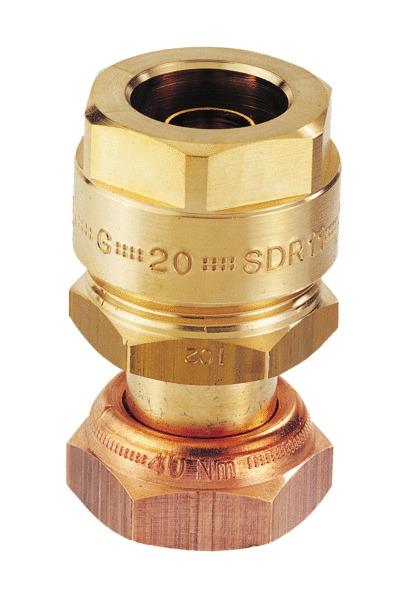RACCORD 2P.PEHD 2PCS 32X3   F3/4      CD02061 CLESSE INDUSTRIES  [CD02061]