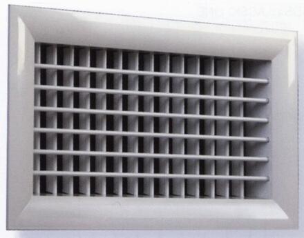 GRILLE DE SOUFFLAGE - Double déflexion