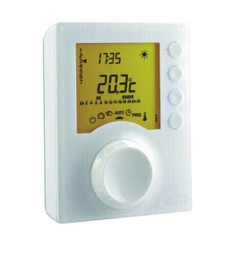 THERMOSTAT PROGRAMMABLE - 2 NIVEAUX DE CONSIGNE - TYBOX 117 filaire