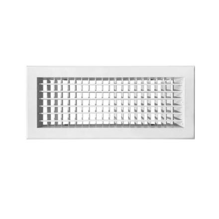 GRILLE DE SOUFFLAGE - Double déflection