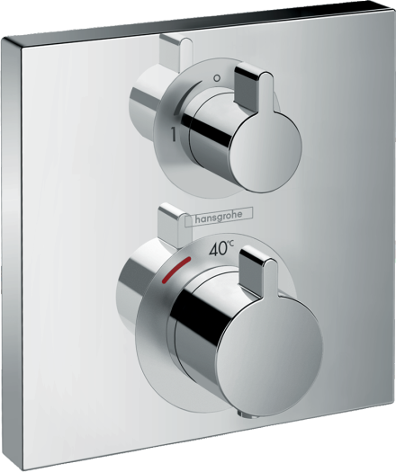 SET FINIT. MIT TH ECOSTAT SQARE ENC  15712000 HANSGROHE  [15712000] 