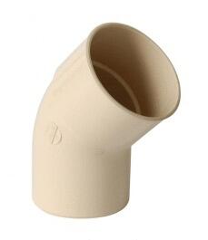COUDE DEMI-RONDE - MF - 45°