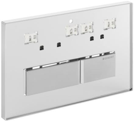 SIGMA - 50 - Plaque de déclenchement double touche en fonte d'aluminium