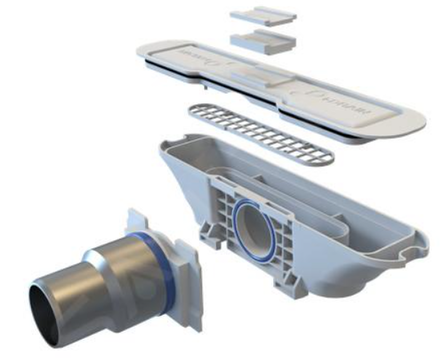 I-DRAIN LINEAR 54 - Caniveau de douche