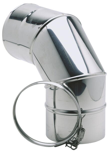 COUDE 90 INOX 316+BRIDE         D250   282250 TOLERIE EMAILLERIE NANT-SETEN  [282250] 