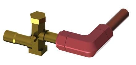 RACCORD DE SERTISSAGE COUDE 3/8"     ELSW3800 ASPEN PUMPS FRANCE  [ELSW3800]