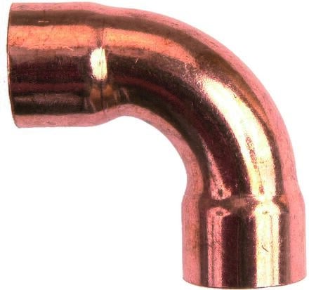 COURBE - FF - 90° à souder - Grand rayon