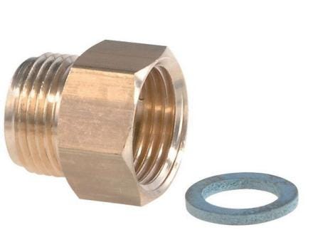 RACCORD POUR GAZ BUTANE ET PROPANE EN RECIPIENT - Raccord intermédiaire MF