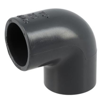 COUDE 90 FEMELLE D20 PVC U PRESSION    B4M20N