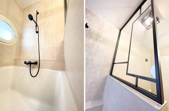 baignoire douche