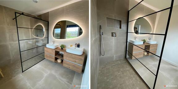douche verrière