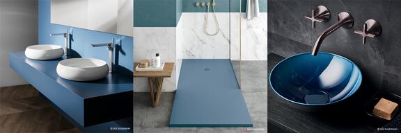 receveur bleu