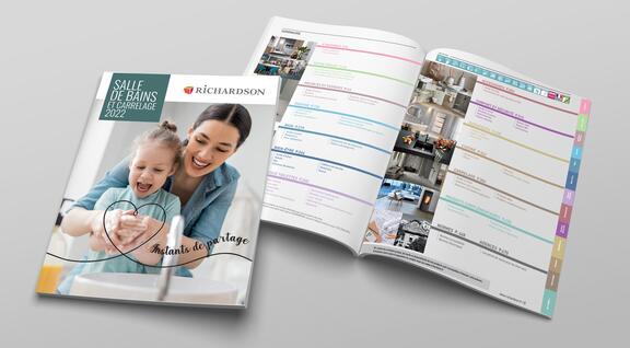 le catalogue salle de bains et carrelage richardson