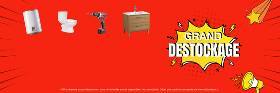 bannière destockage