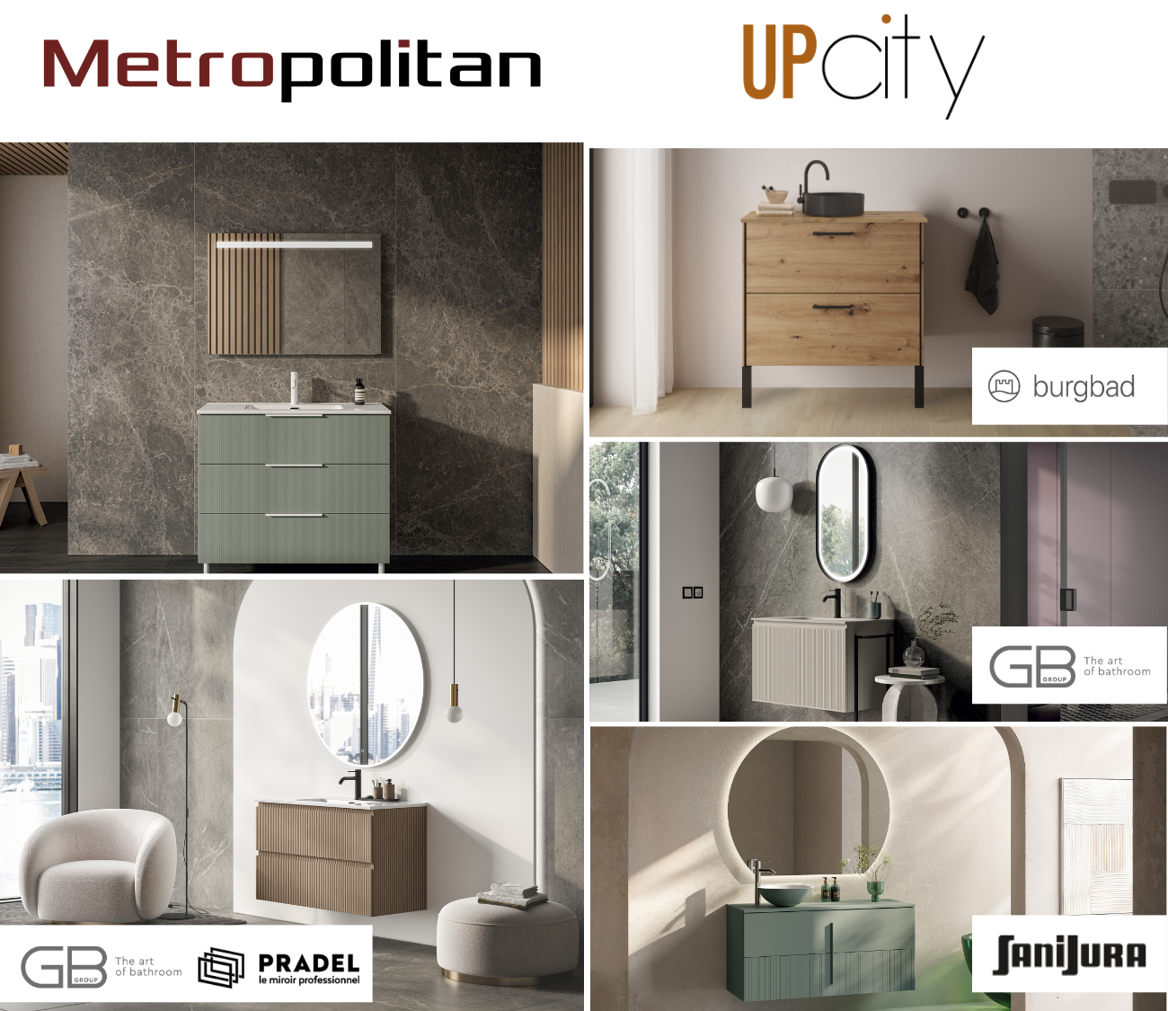 Collections Exclusives - Metropolitan et UPcity