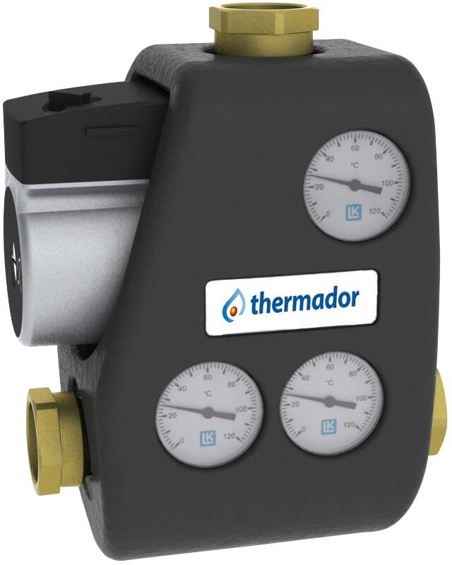 VANNE THERMIQUE - Thermovar Combi - Kit complet - Pour chaudière à combustible solide