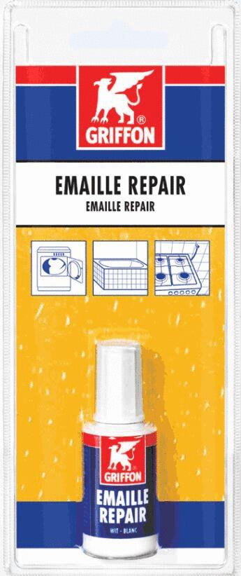 EMAILLE REPAIR - Liquide de réparation blanc pour retoucher et réparer des dommages à la peinture d’émail