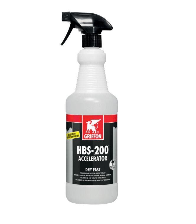 HBS-200 - ACCELERATEUR PULVERISATEUR - Accélère le séchage sans altérer les propriétés techniques
