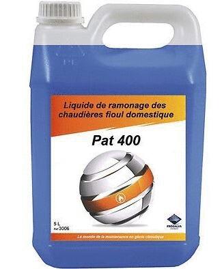 PAT 400/410 - Produit liquide de ramonage des chaudières fioul domestique