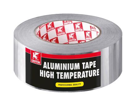 RUBAN ALUMINIUM HAUTE TEMPERATURE - Ruban adhésif thermorésistant