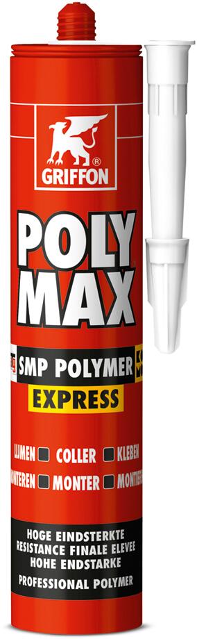 POLY MAX® SMP POLYMER EXPRESS - Colle de montage à base de SMP-Polymère, sans solvants