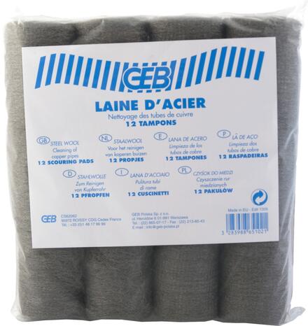 LAINE D'ACIER - Tampon abrasif