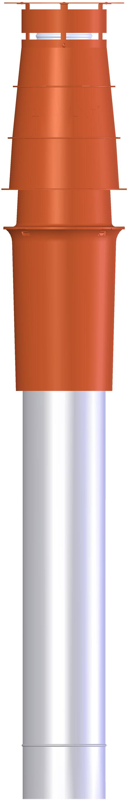 CONDUIT CONDENSATION VENTOUSE - Système concentrique Inox/Galva - Chaudière ventouse gaz/fioul