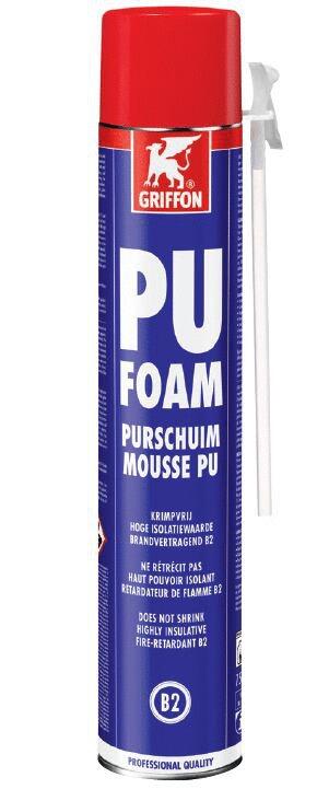 PU-FOAM - Mousse polyuréthane à durcissement rapide (classe B2)