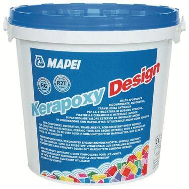 KERAPOXY DESIGN - Mortier époxy décoratif, bicomposant, antiacide