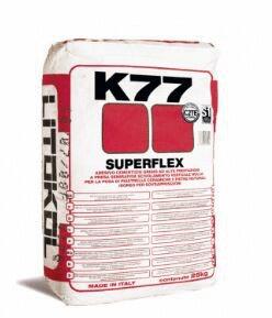 SUPERFLEX K77 - Adhésif à base de ciment