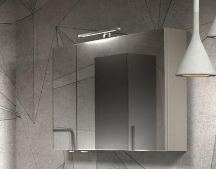 EXCLUSIVITES RICHARDSON PAR GBGROUP - Armoire toilette, portes miroir asymétriques